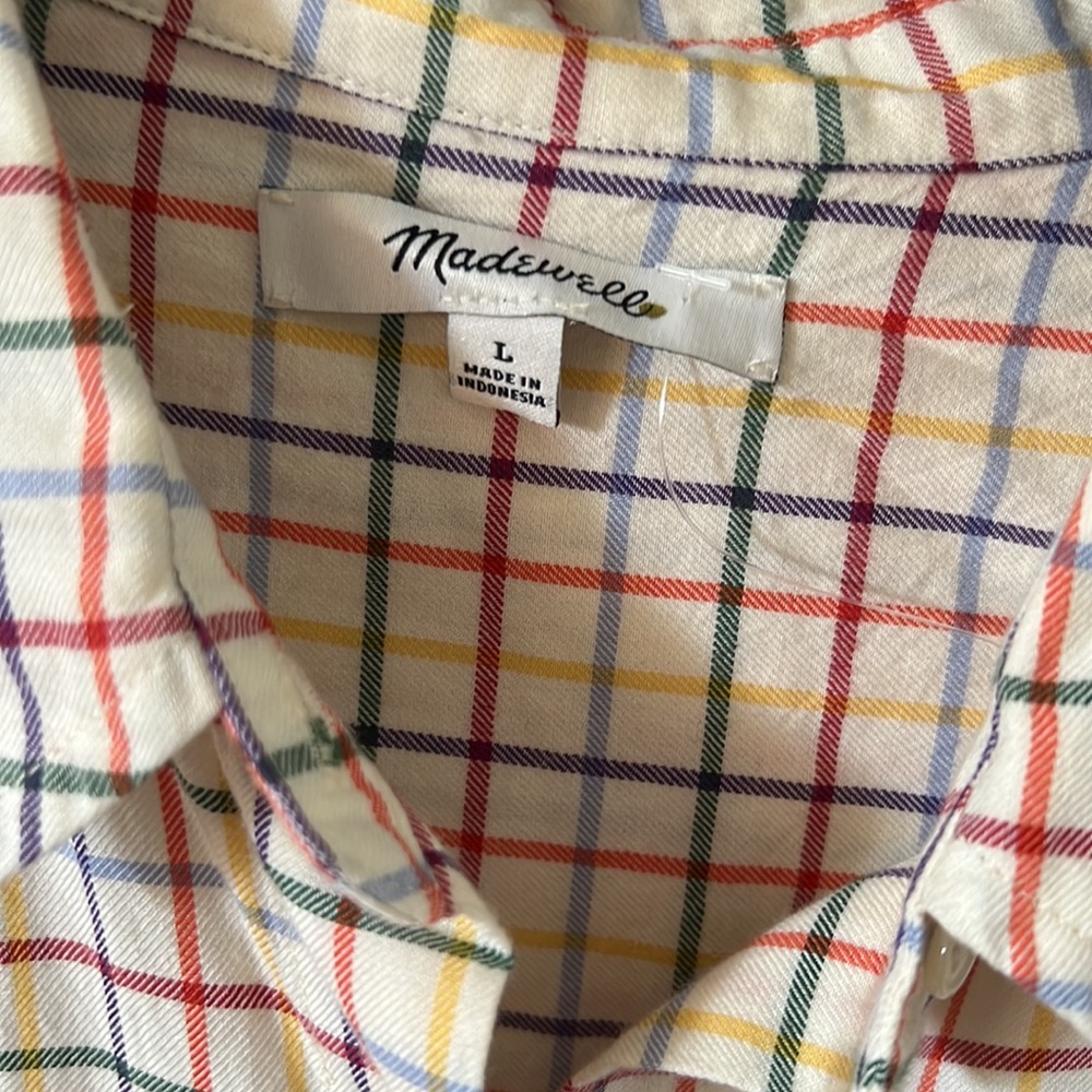 Madewell Button Up Long Sleeve